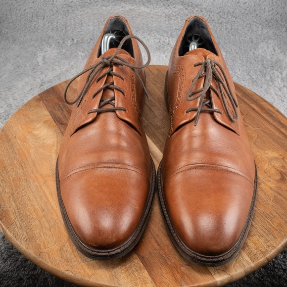 Cole Haan Buckland Oxford  Brown Cap Toe Dress Shoes C28882 Men\'s Size 13 M main image 5